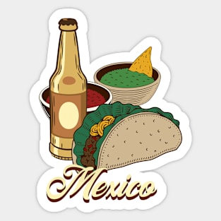 Mexican food Sticker